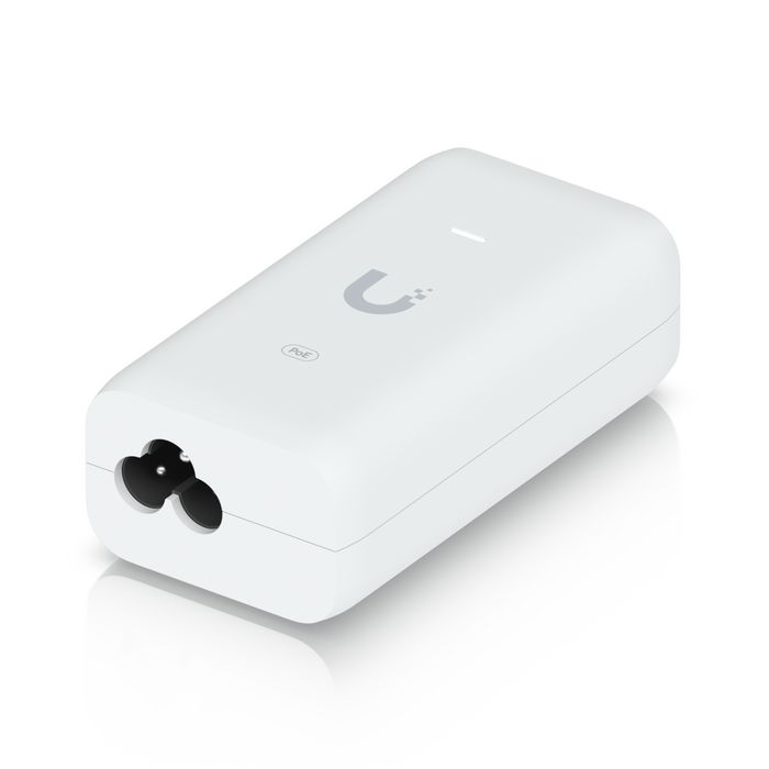 Ubiquiti Adaptateur PoE Gigabit 15W avec Protection - Injecteur d'Alimentation et de Données RJ45 pour UniFi