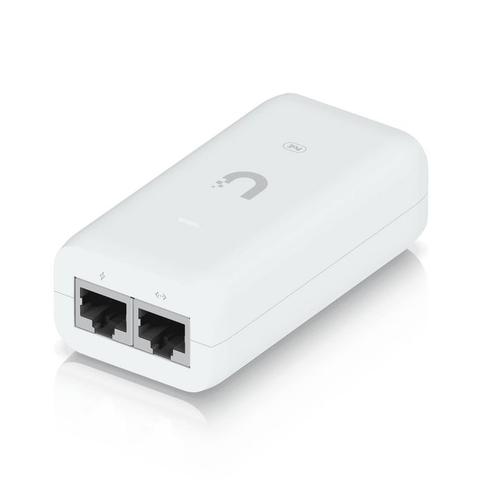 Ubiquiti Adaptateur PoE Gigabit 15W avec Protection - Injecteur d'Alimentation et de Données RJ45 pour UniFi