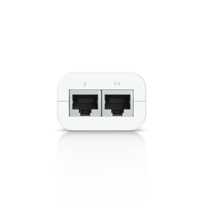 Ubiquiti Adaptateur PoE Gigabit 15W avec Protection - Injecteur d'Alimentation et de Données RJ45 pour UniFi