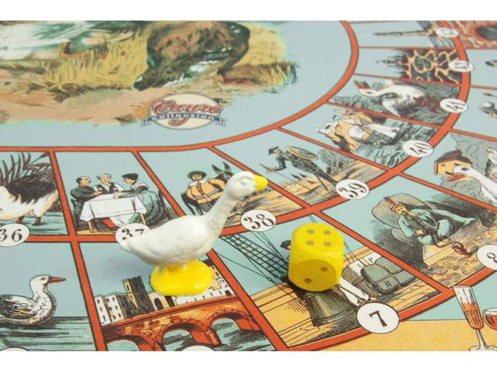 Cayro Juego de la Oca Collection - Jeu de société en espagnol pour 2 joueurs, à partir de 8 ans, multilingue (espagnol, anglais, français, italien, portugais, allemand)