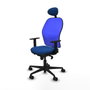 Piqueras y Crespo Chaise de Bureau 1D036N1 Bleu
