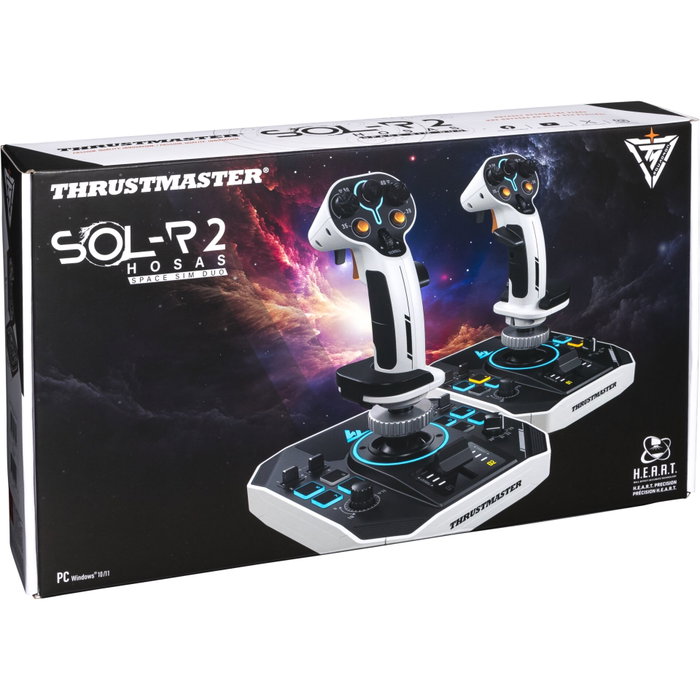 Thrustmaster SOL-R 2 HOSAS Space Sim Duo Noir, blanc Thrustmaster SOL-R 2 HOSAS Space Sim Duo Noir, blanc