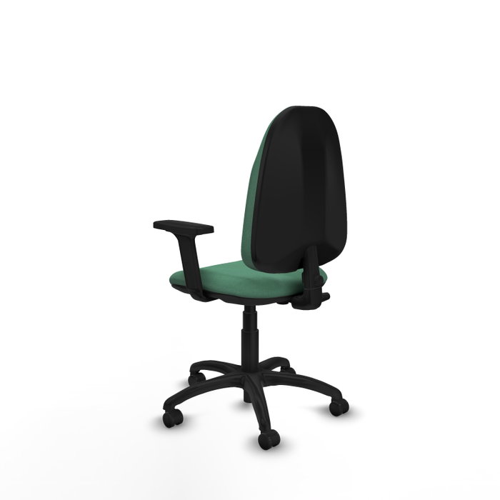 PIQUERAS Y CRESPO Chaise de bureau Algarra Vert émeraude