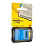 3M Post-it 680-2 - Index de bureau avec dispensateur, autocollants repositionnables multicolores pour classement
