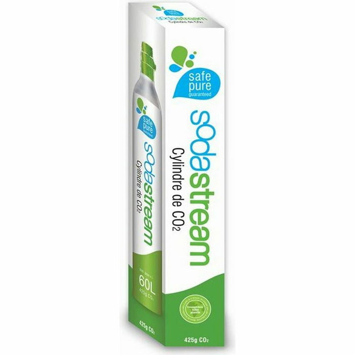 Sodastream Recharge de gaz originale pour système à visser, 60L, Bleu