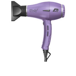 Parlux Sèche-cheveux ETHOS #Lilas 1 u - 2300W, 9 réglages vitesse/température, Technologie d'ionisation, Câble rotatif STC, Système HFS