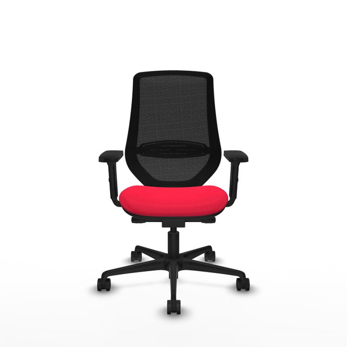 PIQUERAS Y CRESPO Chaise Mardos Synchrone/Traslack Rouge et Noir PIQUERAS Y CRESPO Chaise Mardos Synchrone/Traslack Rouge et Noir