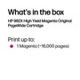 HP 982X Magenta haute capacité, Cartouche d'encre PageWide T0B28A