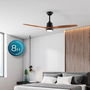 Ventilateur de Plafond avec Lumière Cecotec EnergySilence Aero 5230 18 W 40 W Noir Bois (3000-6500 K)