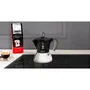 Bialetti Cafetière Italienne MOKA Induction 4 tasses (150 ml) - Noir