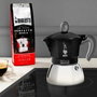 Bialetti MOKA Induction 4 tasses Noir, 150 ml