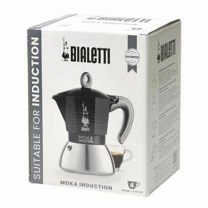 Bialetti MOKA Induction 4 tasses Noir, 150 ml Bialetti MOKA Induction 4 tasses Noir, 150 ml