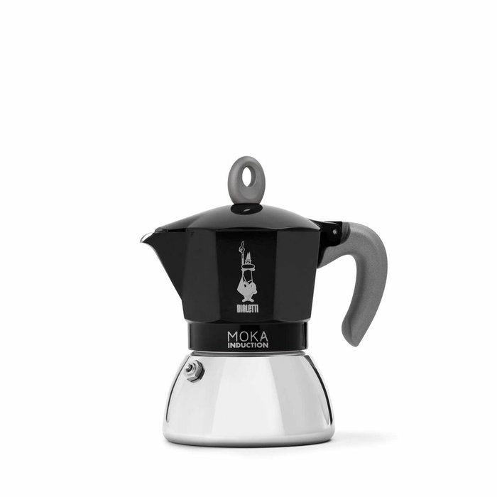 Bialetti MOKA Induction 4 tasses Noir, 150 ml Bialetti MOKA Induction 4 tasses Noir, 150 ml