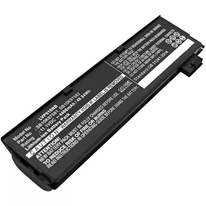 CoreParts Batterie pour Lenovo ThinkPad P51S 48.84Wh 11.1V 4400mAh - 20H90038CD 20H9003ACD 20H9003BCD 20H9A001CD 20H9A009CD