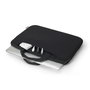 Dicota Base xx laptop sleeve plus 13-13.3" Housse protectrice pour PC portable noir - Poche accessoires et poignée de transport