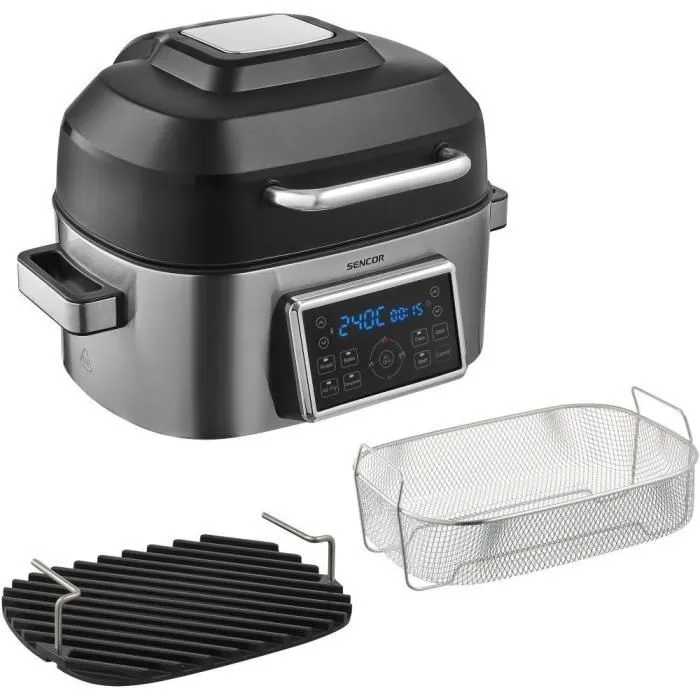Sencor SBG 8900SS Friteuse à air et grill 6L Sencor SBG 8900SS Friteuse à air et grill 6L