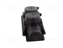 PAWBOL Socle d'alimentation AC Schuko 2P+PE noir 16A IP44