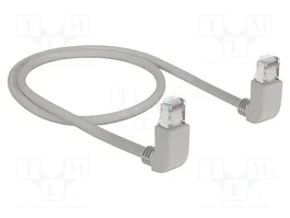 DELOCK Câble Ethernet Patch Cord Cat 5e SF/UTP 0,5m Gris