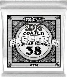 ERNIE BALL Cordes Électriques Slinky RPS Coated Titanium 038 (Set de 6)