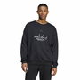 Sweat sans capuche homme Adidas Brand Love French Terry Noir