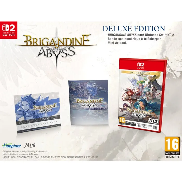 Microids Brigandine Abyss Deluxe Edition - Jeu Nintendo Switch 2