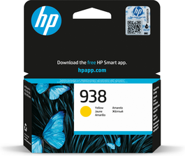 HP Cartouche d'encre 938 / 4S6X7PE - Jaune - Cartouche jet d'encre compatible