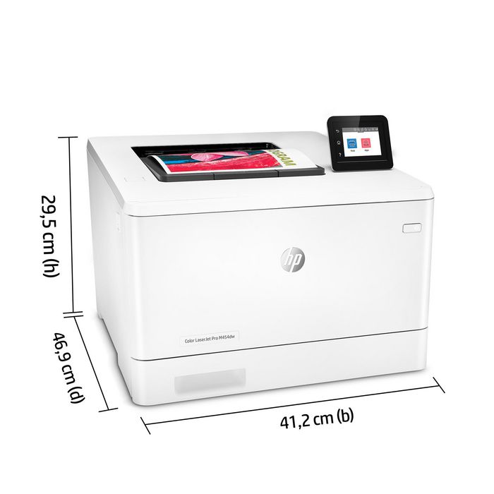 HP Color LaserJet Pro M454dw Imprimante Laser Couleur Professionnelle - 28 ppm, Recto-Verso Automatique, USB, Sécurité Dynamique HP Color LaserJet Pro M454dw Imprimante Laser Couleur Professionnelle - 28 ppm, Recto-Verso Automatique, USB, Sécurité Dynamique