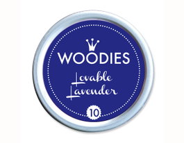 Woodies Almohadilla de tinta Lovable Lavender 38x22mm