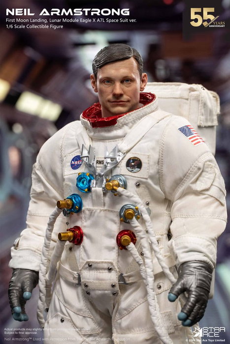 Neil Armstrong figurine 1/6 Neil Armstrong Deluxe Version 30 cm Neil Armstrong figurine 1/6 Neil Armstrong Deluxe Version 30 cm