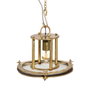 BigBuy Home Suspension Bronze Verre Fer