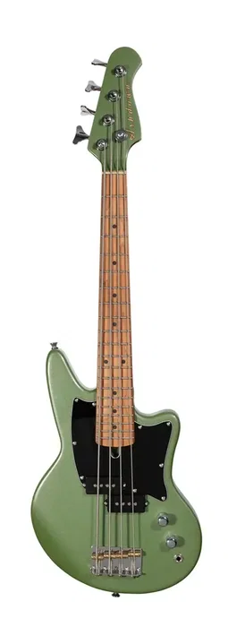 Ashdown Capri Basse Électrique Échelle Courte PB - Onyx Green