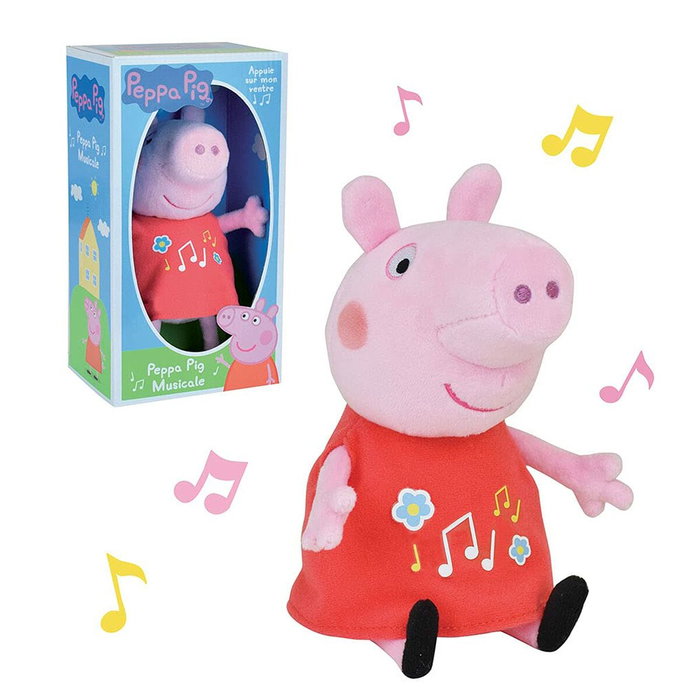 Jemini Peluche musicale Peppa Pig ± 20 cm
