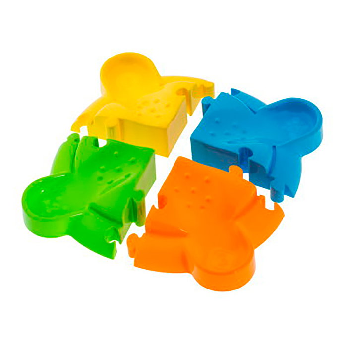 Chicco Super Tour Apilable Tour d'empilage avec 6 gobelets transparents colorés et 4 balles pour bébé +6 mois Jouet d'éveil