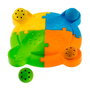 Chicco Super Tour Apilable Tour d'empilage avec 6 gobelets transparents colorés et 4 balles pour bébé +6 mois Jouet d'éveil
