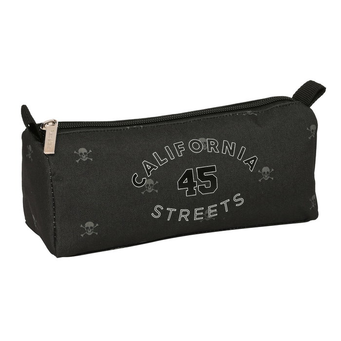 Safta Trousse d'écolier California Noir 21 x 8 x 7 cm Safta Trousse d'écolier California Noir 21 x 8 x 7 cm