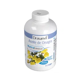 DRASANVI Onagra 515Mg 450 Perlas Complément Alimentaire Huile d'Onagre Vitamine E
