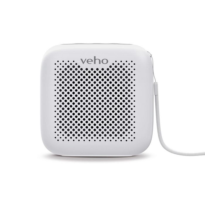 Veho MZ-4 - Haut-parleur Bluetooth Portable Compact 5W avec PBE - Micro intégré, Fonction TWS, Autonomie 26h