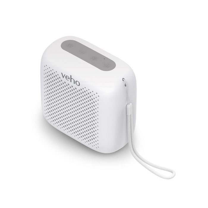 Veho MZ-4 - Haut-parleur Bluetooth Portable Compact 5W avec PBE - Micro intégré, Fonction TWS, Autonomie 26h