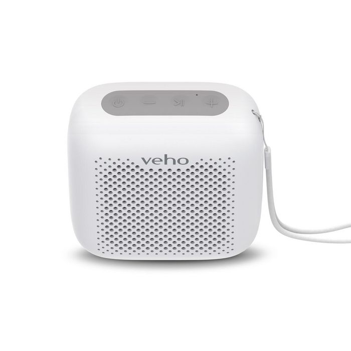 Veho MZ-4 - Haut-parleur Bluetooth Portable Compact 5W avec PBE - Micro intégré, Fonction TWS, Autonomie 26h