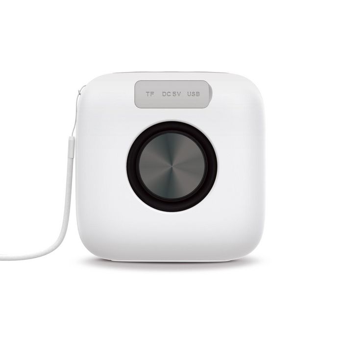 Veho MZ-4 - Haut-parleur Bluetooth Portable Compact 5W avec PBE - Micro intégré, Fonction TWS, Autonomie 26h