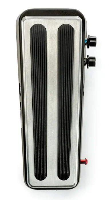 DUNLOP Cry Baby Custom Badass Dual-Inductor Edition Wah Pédale avec Inducteurs Halo et Fasel Rouge - Édition Limitée