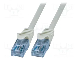 LOGILINK Cordon de raccordement Cat 6a U/UTP 1,5m RJ45