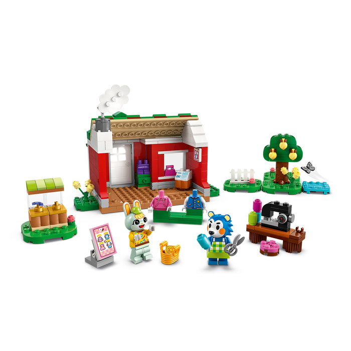LEGO Animal Crossing Boutique de vêtements des sœurs Doigts de Fée 77055