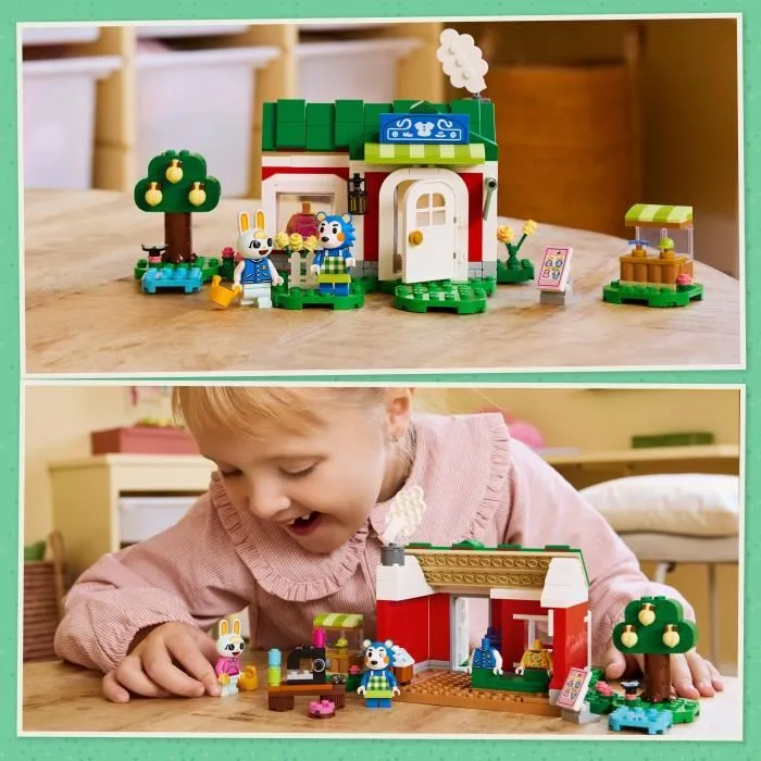 Lego Jouet de Construction Animal Crossing 77055 Boutique de Vêtements des Sœurs Doigts de Fée - Set avec 2 Minifigurines pour Enfants dès 6 Ans