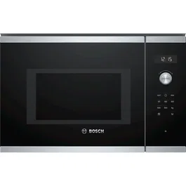 Bosch Micro-ondes encastrable Série 6 BFL554MS0 Noir / Inox
