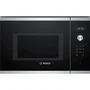Bosch Micro-ondes encastrable Série 6 BFL554MS0 Noir / Inox