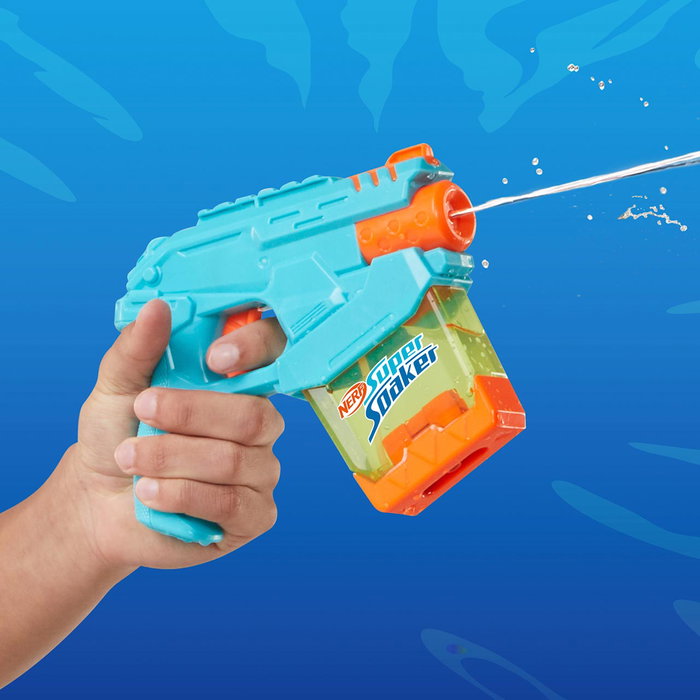 Hasbro Nerf Super Soaker Mini Dunk Fill G0993 – Pistolet à eau, capacité 100 ml, multilingue, dès 6 ans