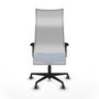 Piqueras y Crespo Chaise de Bureau Albacete Bleu et Blanc