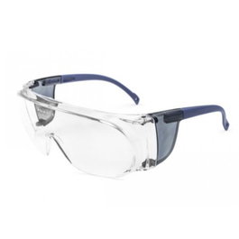 OPTOR Basic-3 40/9 Gafas Pegaso - Lunettes de protection contre les impacts, taille grande, pour travail avec projections, avec monture ajustable et lente anti-buée et anti-rayures