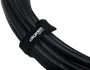 ALGAMLIGHT Lot de 10 Brides Velcro Réutilisables pour Câbles - 195x12mm - Attaches Auto-agrippantes